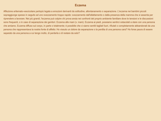 pelle/eczema screenshot