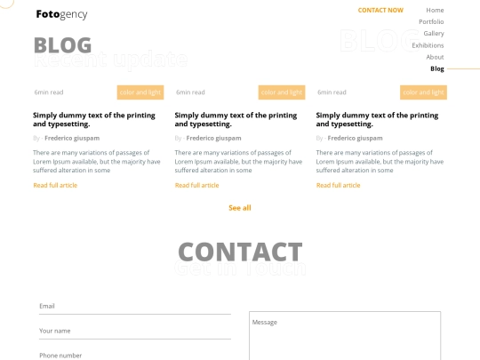 blog screenshot