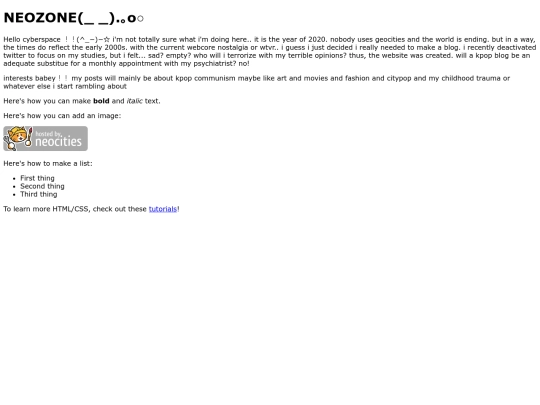 index screenshot