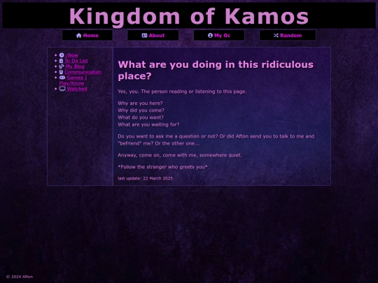 Chamos screenshot