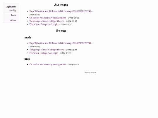 posts screenshot