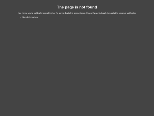 not_found screenshot