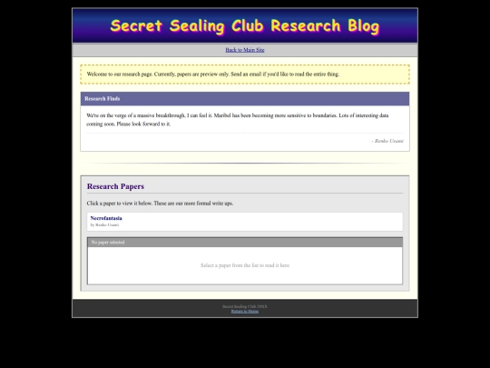 blog screenshot