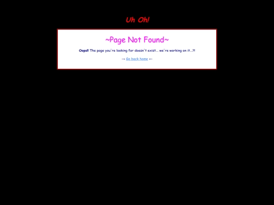 not_found screenshot