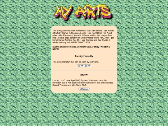 pages/arts/arts screenshot