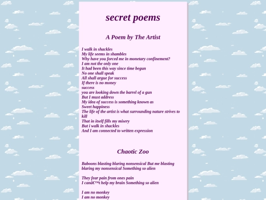 poetry screenshot