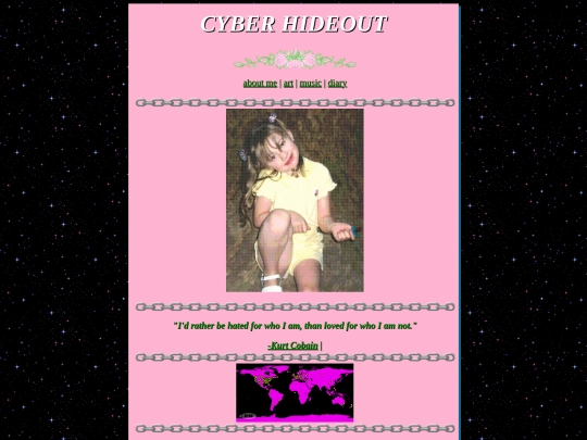 welcomepage screenshot
