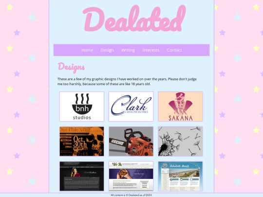 design screenshot