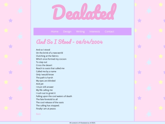 writing/and-so-i-stood screenshot