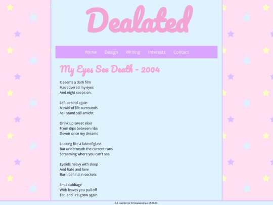 writing/my-eyes-see-death screenshot