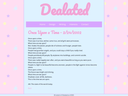 writing/once-upon-a-time screenshot