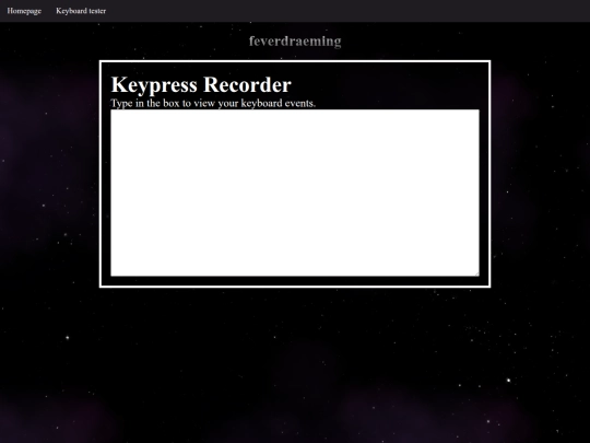 js-keyboardtest screenshot