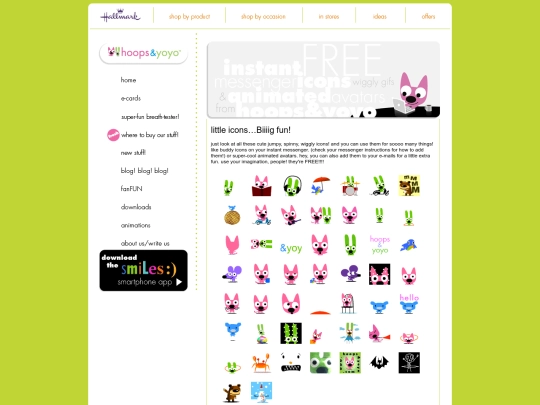 home/2010/downloads/hyy-animated-icons screenshot