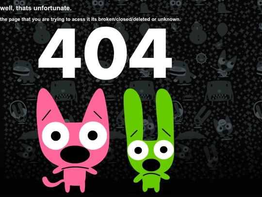 not_found screenshot