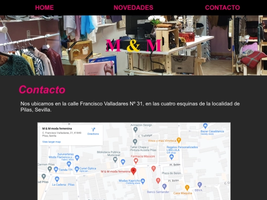 paginas/contacto screenshot