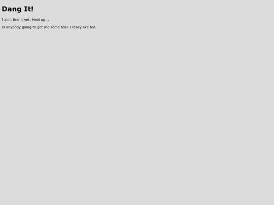 not_found screenshot