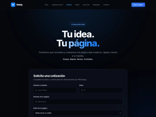 pedido screenshot