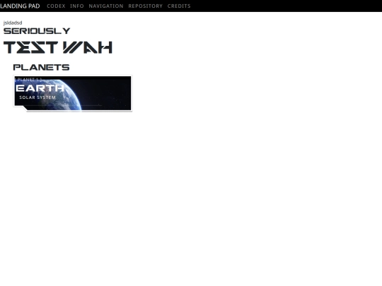testsite screenshot