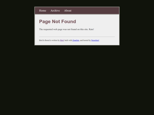 not_found screenshot