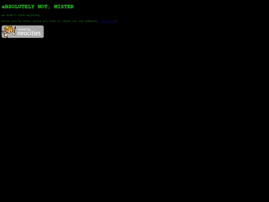 not_found screenshot