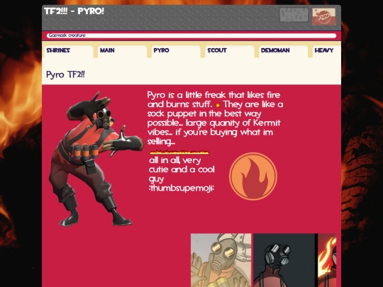 tf2pages/pyro screenshot