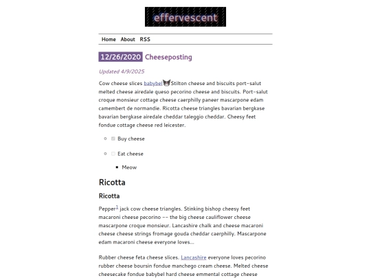 post/cheese screenshot