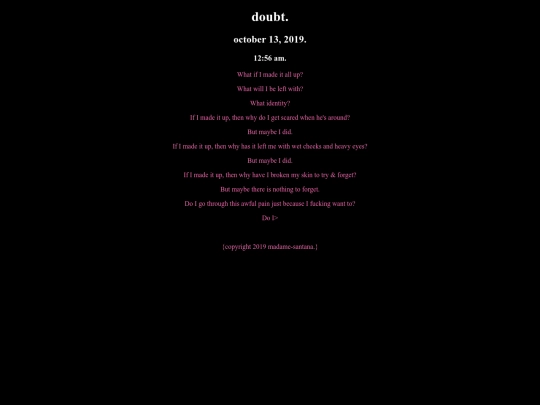 doubt screenshot