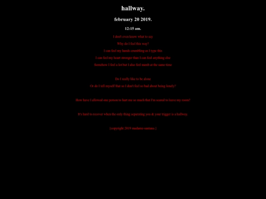hallway screenshot