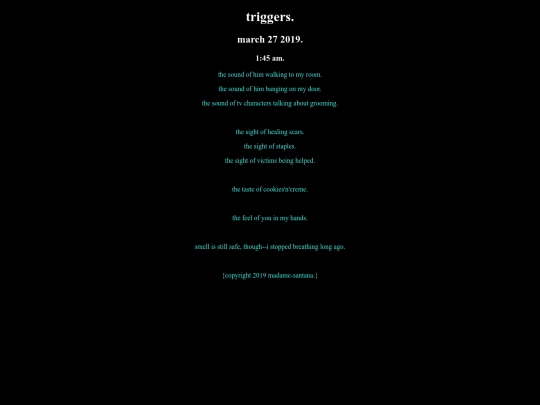 triggers screenshot