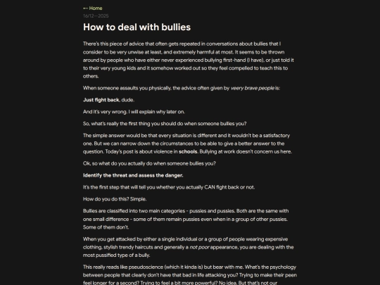 posts/dealing-with-bullies screenshot