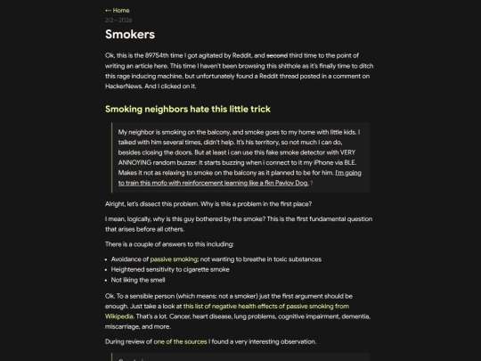 posts/smokers screenshot