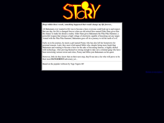 story screenshot