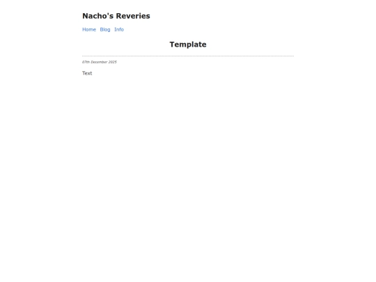 blog/template screenshot