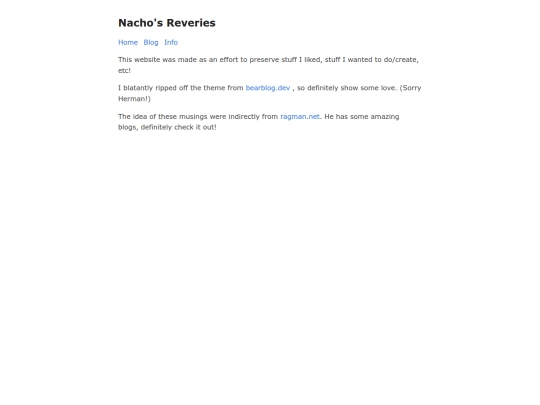 info screenshot