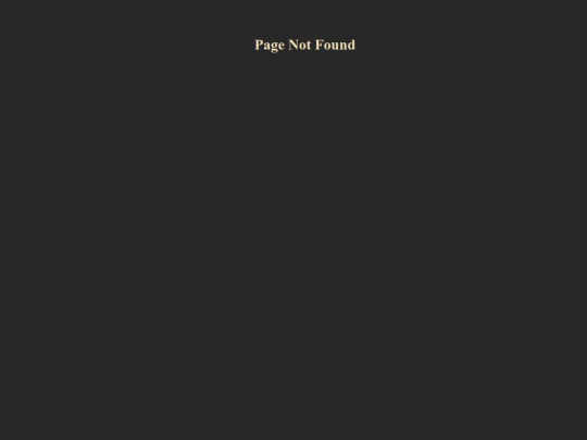 not_found screenshot
