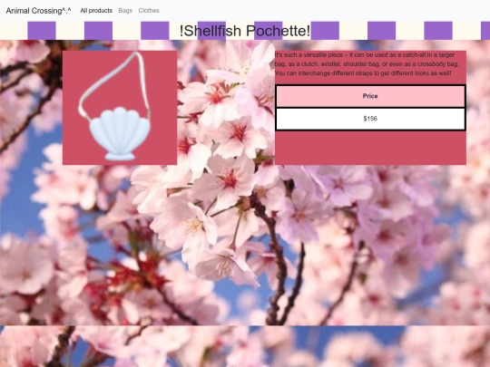 Clickable/Shellfish Pochette screenshot