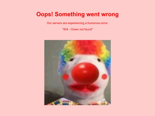 not_found screenshot