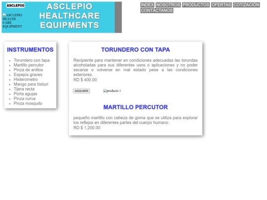 PAGINAS/productos screenshot