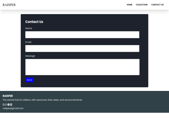 Reispher/contact screenshot