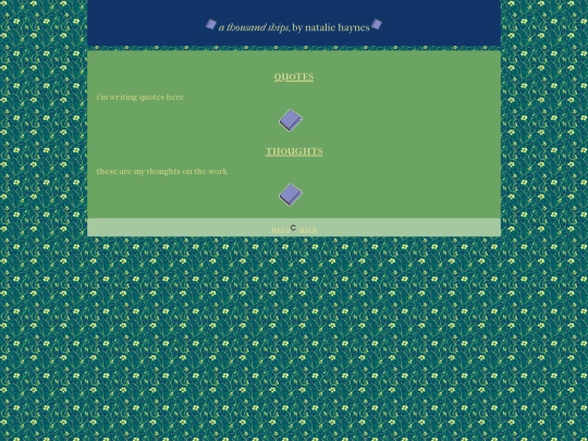 book reviews/athousandships screenshot