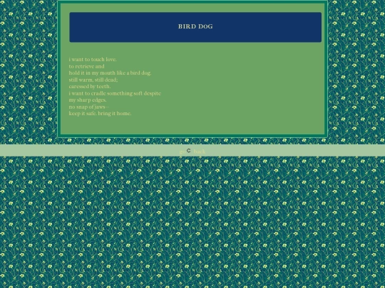 poetry/my poetry/touchlove screenshot