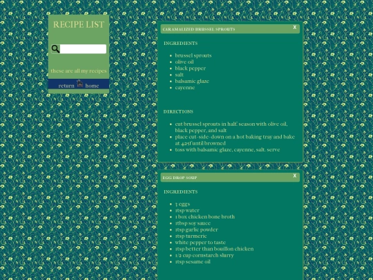 recipe screenshot