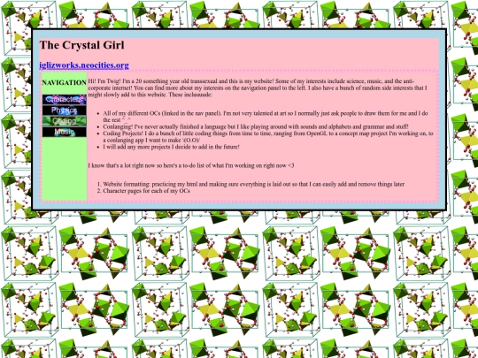 Sites screenshot
