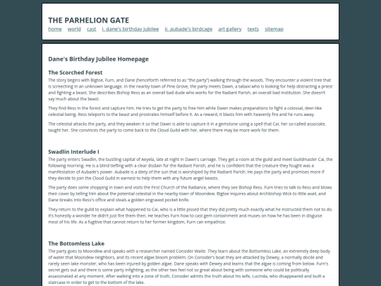 parhelion/dbj screenshot