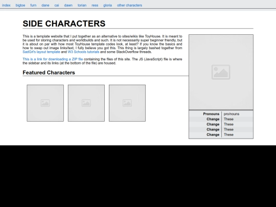 parhelion/profile/othercharacters screenshot
