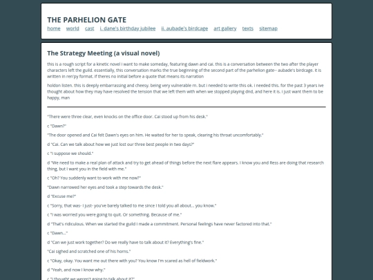 parhelion/strategymeeting screenshot