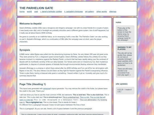parhelion/wiki screenshot
