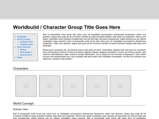 parhelion/worldtemplate screenshot