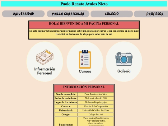 informacion screenshot