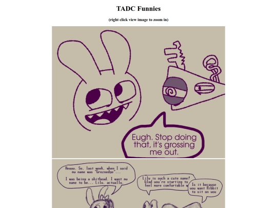 prjcts/tadcfunnies screenshot